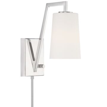 Avon One Light Wall Sconce in Polished Nickel by Crystorama