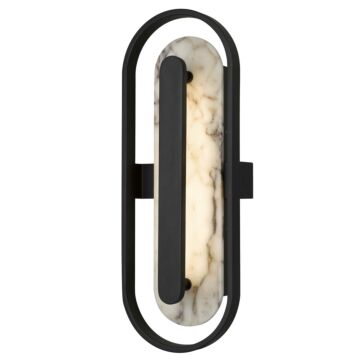 Alteck Roundabout Wall Sconce in Painted Antique Brass