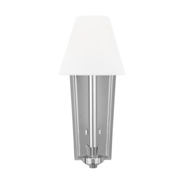 Paisley One Light Wall Sconce in Polished Nickel by Visual Comfort Studio