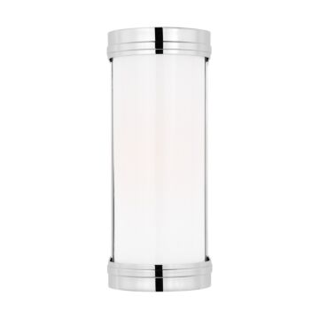 Ifran One Light Vanity in Polished Nickel by Visual Comfort Studio