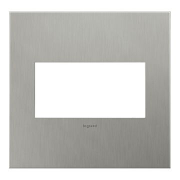  adorne Brushed Stainless SteelOpening Wall Plate