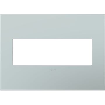 LeGrand adorne Pale Blue 3 Opening Wall Plate