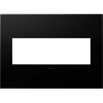 LeGrand adorne Graphite 3 Opening Wall Plate