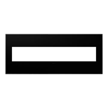 LeGrand adorne Black Ink 6 Opening Wall Plate