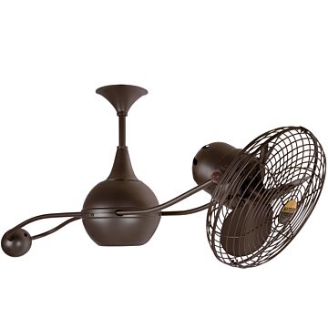 Brisa 2000 3-Speed AC 39" Ceiling Fan in Bronzette with Bronzette blades