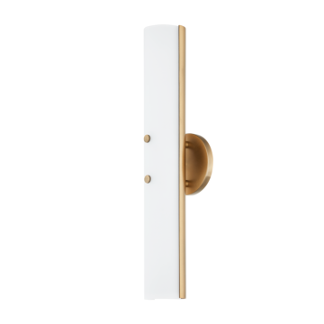 Titus LED Wall Sconce in Patina Brass by Troy Lighting