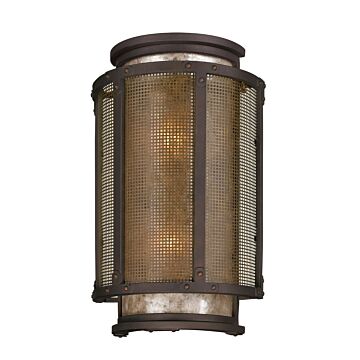 Copper Mountain Two Light Wall Lantern in Bronze by Troy Lighting