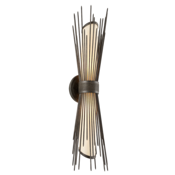 Blink Two Light Wall Lantern in French Iron by Troy Lighting