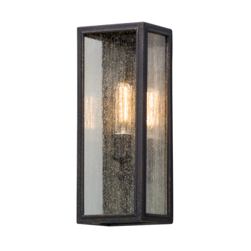 Dixon One Light Wall Lantern in Vienna Bronze by Troy Lighting