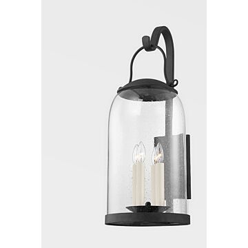 Napa County Four Light Wall Sconce in French Iron by Troy Lighting