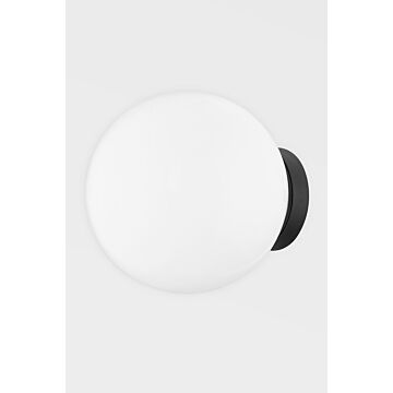 Ansel One Light Wall Sconce in Textured Black by Troy Lighting