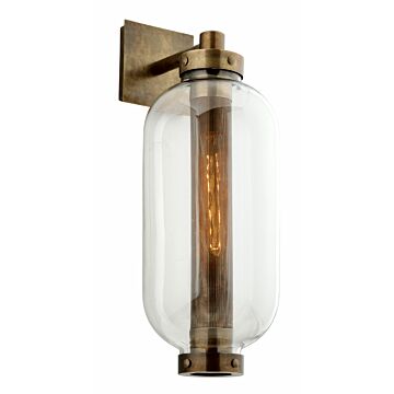 Atwater One Light Wall Sconce in Patina Brass by Troy Lighting