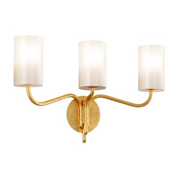 Juniper Three Light Bath And Vanity in Gold Leaf by Troy Lighting