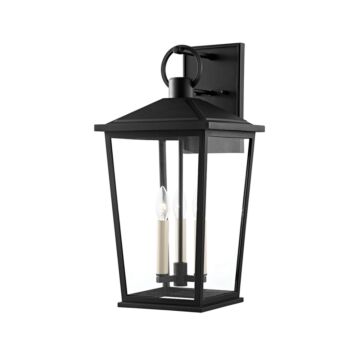 Soren Three Light Outdoor Wall Sconce in Textured Black by Troy Lighting