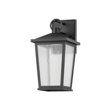 Soren LED Outdoor Wall Sconce in Textured Black by Troy Lighting