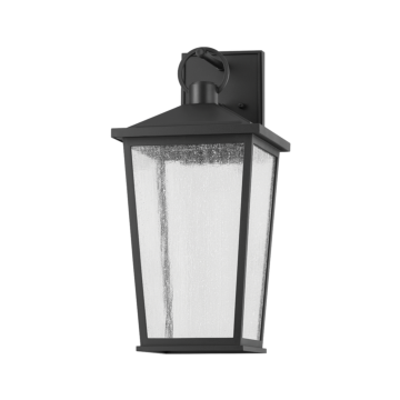Soren LED Outdoor Wall Sconce in Textured Black by Troy Lighting