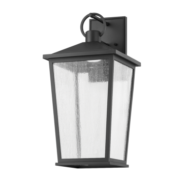 Soren LED Outdoor Wall Sconce in Textured Black by Troy Lighting