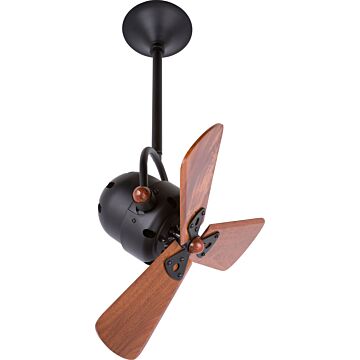 Bianca Direcional 16" Ceiling Fan in Matte Black