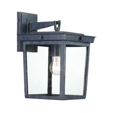 Belmont One Light Outdoor Wall Sconce in Graphite by Crystorama