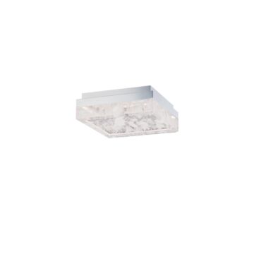 Whisper LED Flush Mount in Chrome by Schonbek Beyond