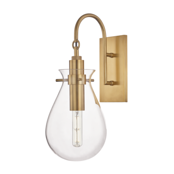 Ivy LED Wall Sconce in Aged Brass by Hudson Valley