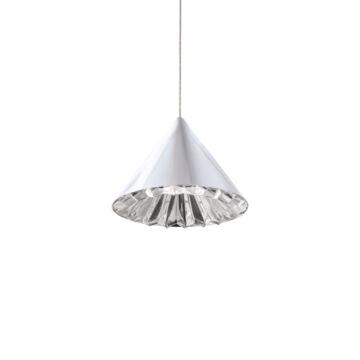 Primrose LED Mini Pendant in Chrome by Schonbek Beyond