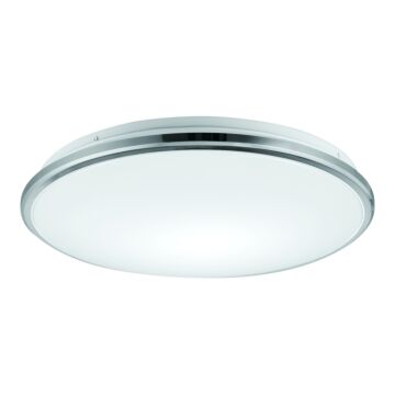 Brook LED Flush Mount in Chrome by Kuzco Lighting