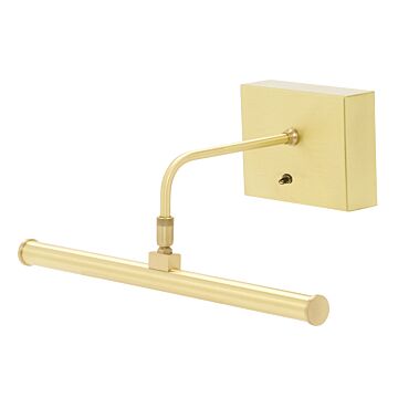  Slim-Line Picture Light in Satin Brass