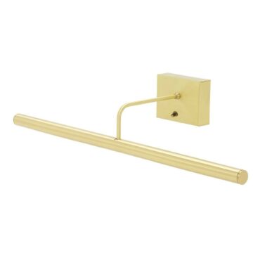 Slim line LED Picture Light in Satin Brass by House of Troy