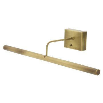 Slim line LED Picture Light in Antique Brass by House of Troy