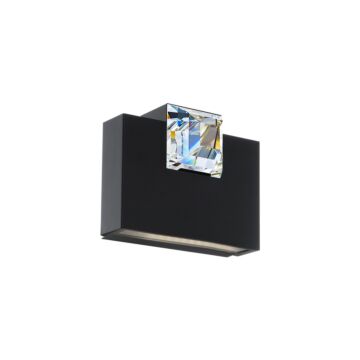Madison LED Wall Sconce in Black by Schonbek Beyond