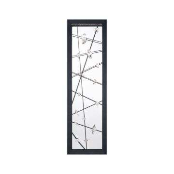 Dreamcatcher LED Outdoor Wall Sconce in Black by Schonbek Beyond