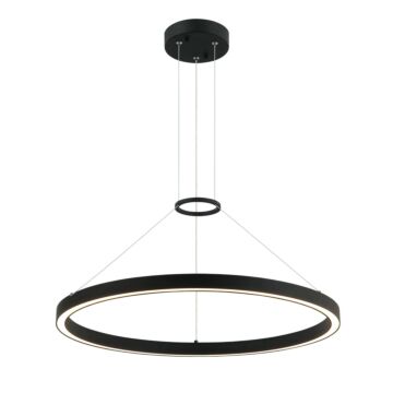 O'Hara LED Chandelier in Matte Black by Matteo Lighting