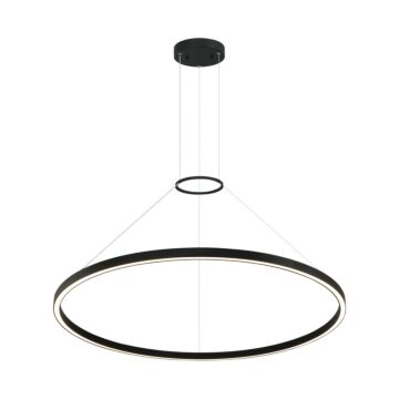 O'Hara LED Chandelier in Matte Black by Matteo Lighting