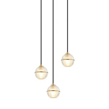 Misty Three Light Pendant in  by Matteo Lighting