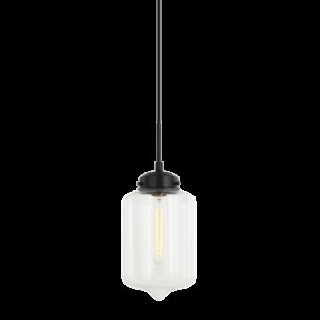 Irresistible Organic Charm One Light Pendant in Clear by Matteo Lighting
