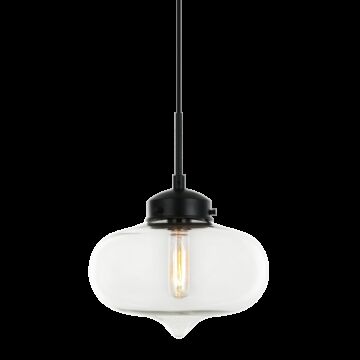 Irresistible Organic Charm One Light Pendant in Clear by Matteo Lighting
