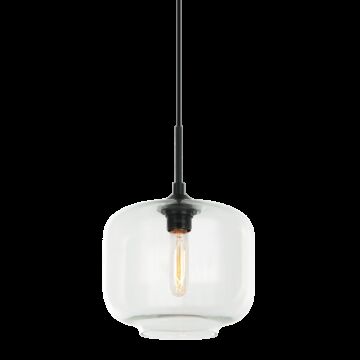 Irresistible Organic Charm One Light Pendant in Clear by Matteo Lighting