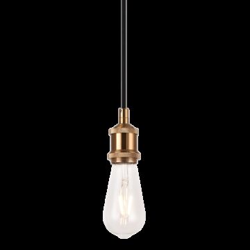 Bulstrode'S Workshop One Light Pendant in Aged Gold Brass by Matteo Lighting