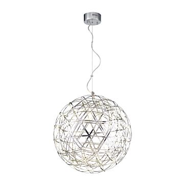 Manhattan Series LED Chandelier in Chrome by Matteo Lighting