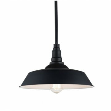 Scacchi One Light Pendant in Dark Grey by Matteo Lighting