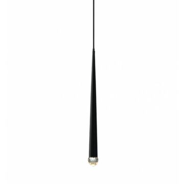 Renaie LED Pendant in Matte Black by Matteo Lighting