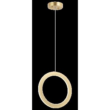Victoria LED Pendant in Brushed Gold by Matteo Lighting