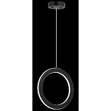 Victoria LED Pendant in Black by Matteo Lighting