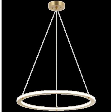 Victoria LED Pendant in Brushed Gold by Matteo Lighting