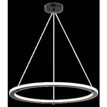 Victoria LED Pendant in Black by Matteo Lighting