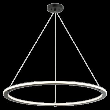 Victoria LED Pendant in Black by Matteo Lighting