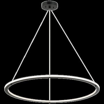 Victoria LED Pendant in Black by Matteo Lighting