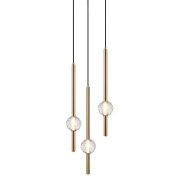 Windchimer Three Light Pendant in  by Matteo Lighting