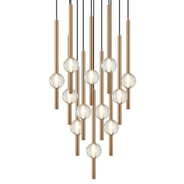 Windchimer 12 Light Pendant in  by Matteo Lighting